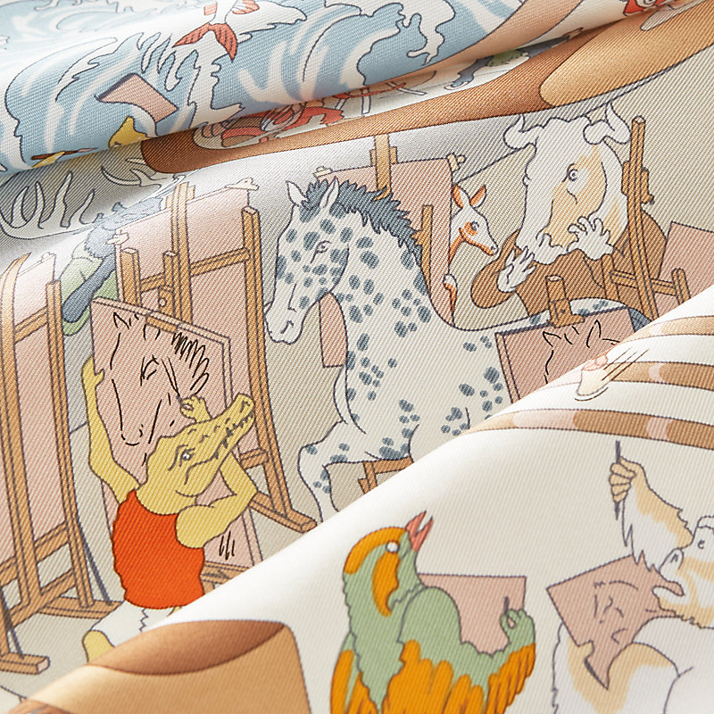 Carré 90 Academia Hippica - Rojo | Hermès México Carré 90 Academia Hippica - Rojo | Hermès México